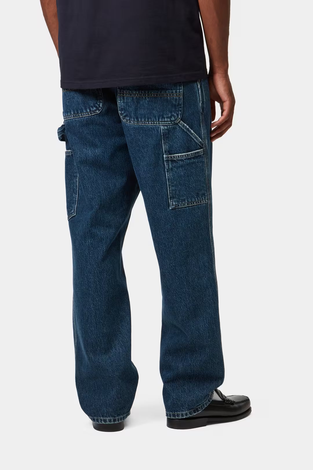 Single Knee Pant - Blue Stone Washed