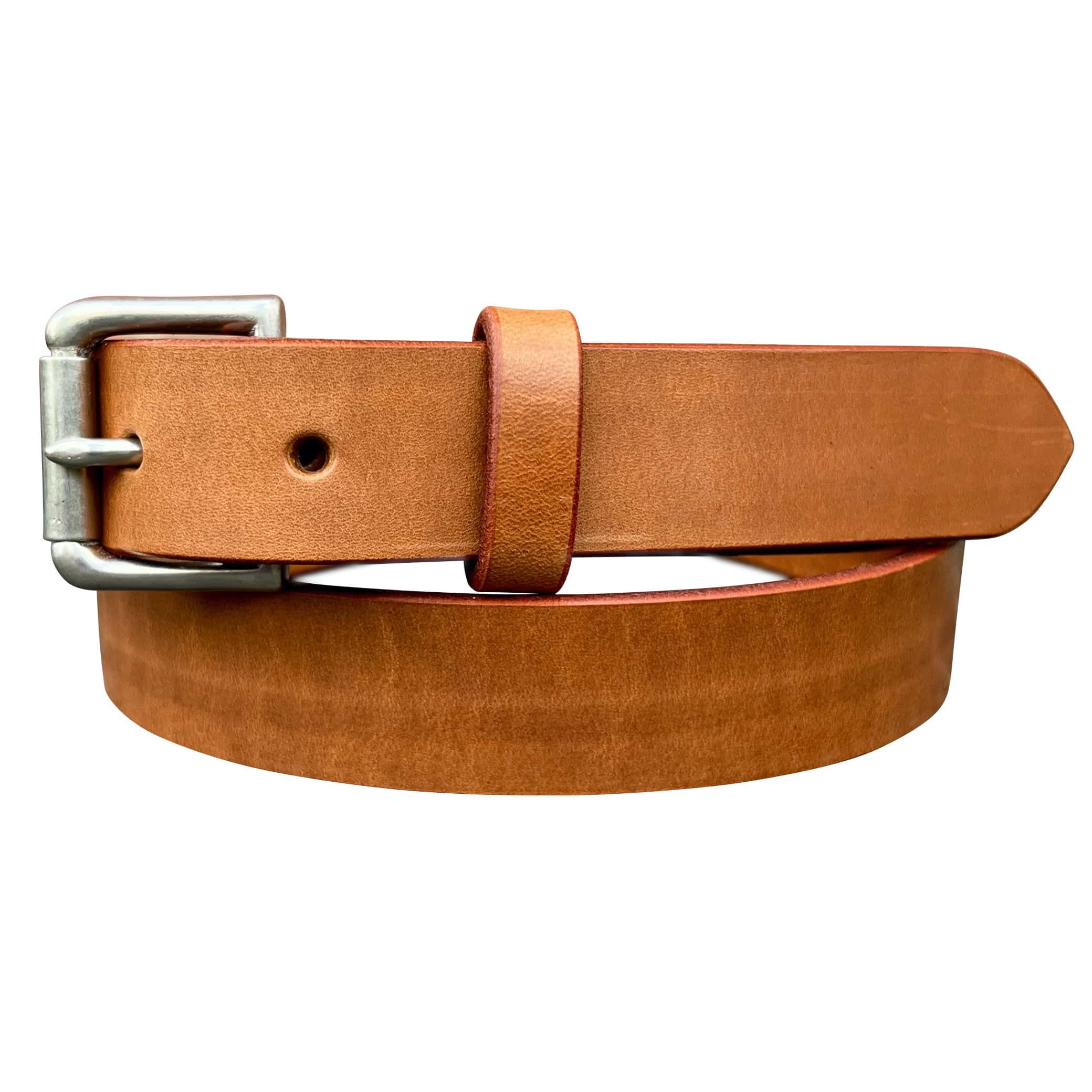 Slim Belt - Harness Tan/Nickel