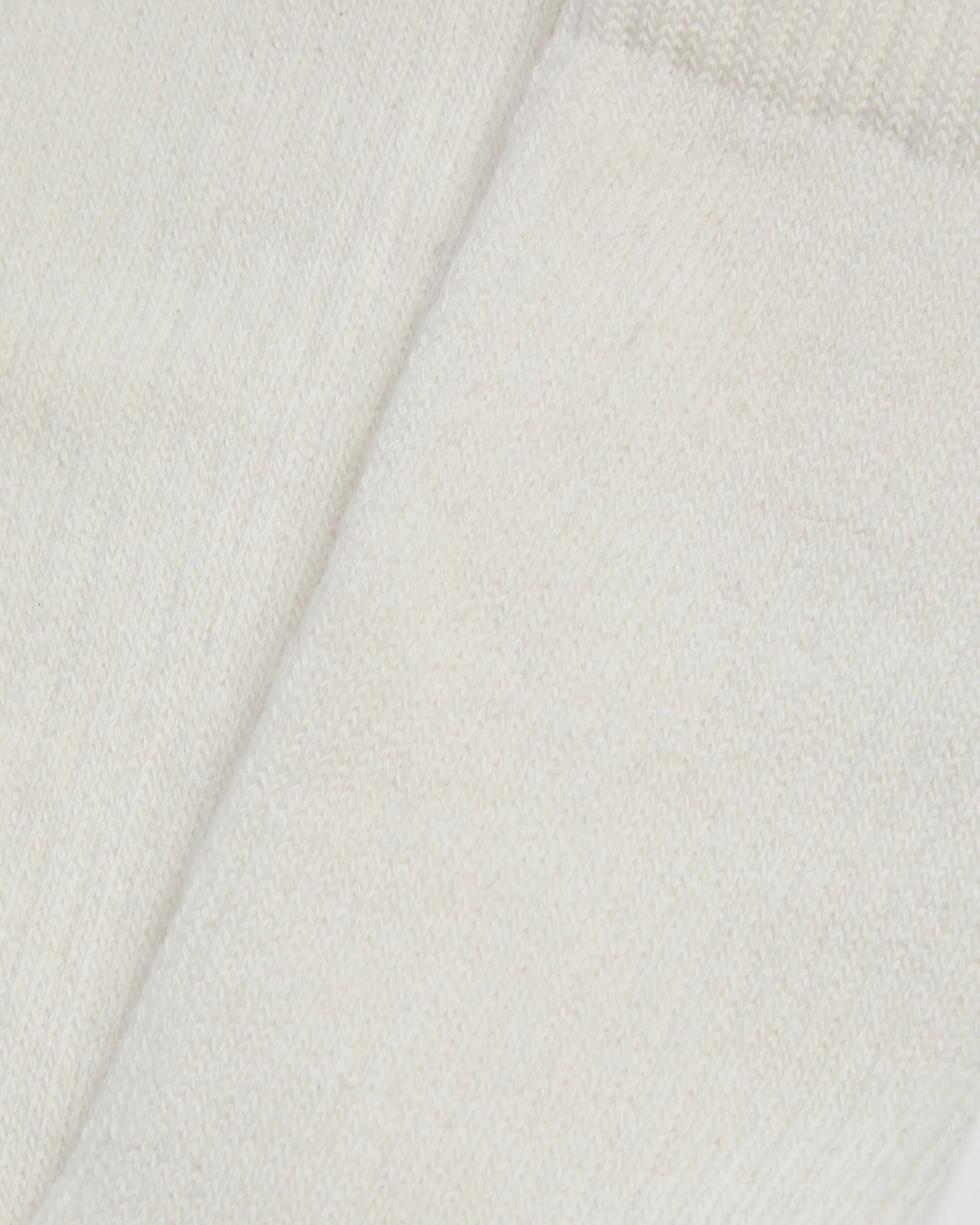 Earth Solid Socks - White