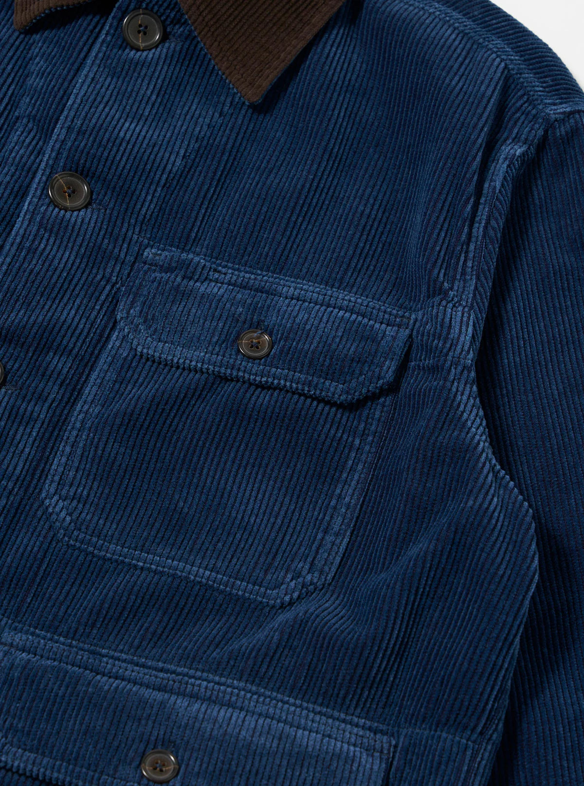Utility Jacket - Recycled Indigo Cord