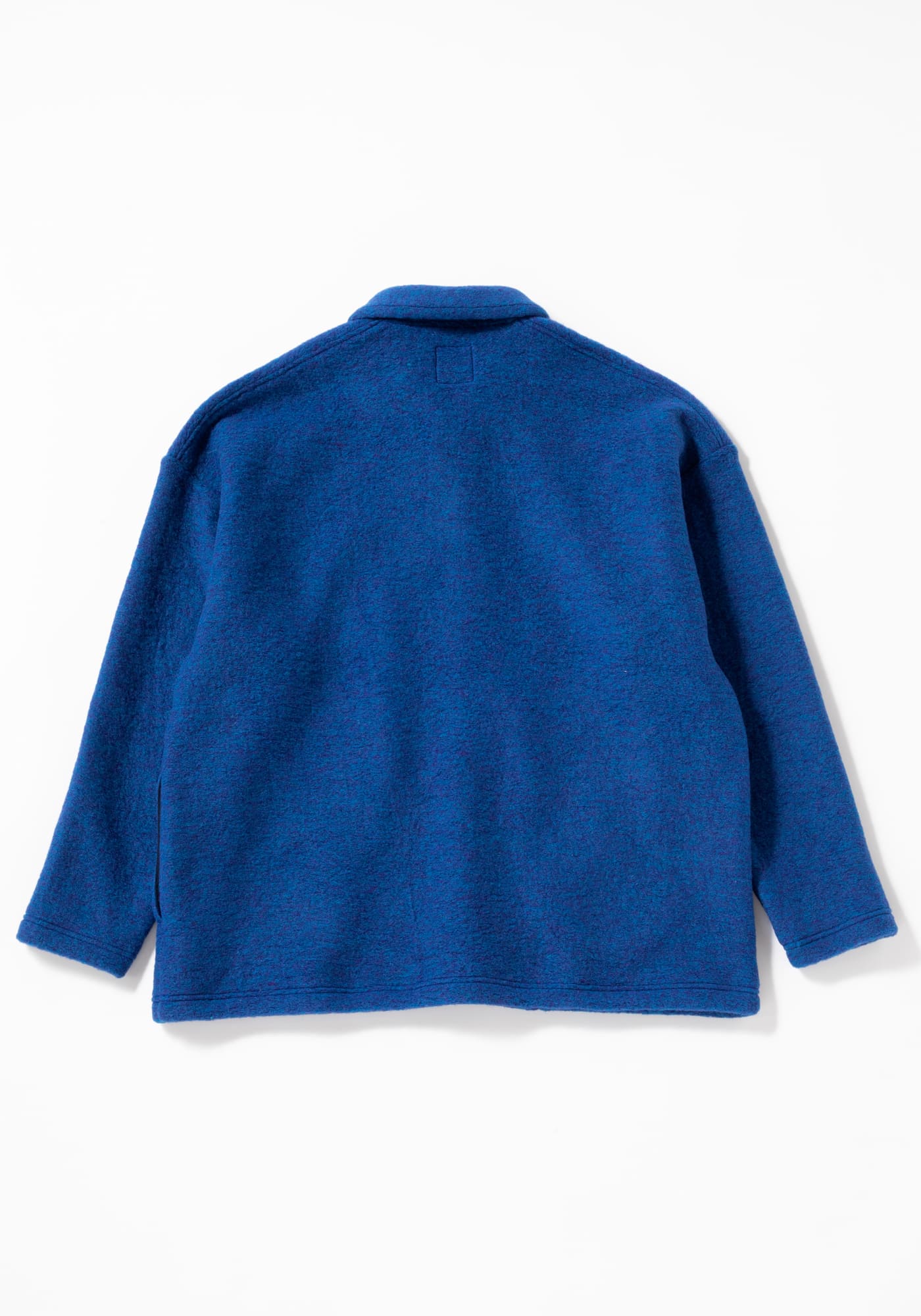 Wool Himo Polo - Blue